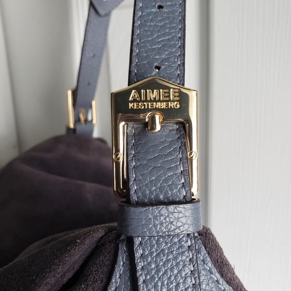 AIMEE KESTENBERG Leather/Suede Hobo Purse - Picture 10 of 15